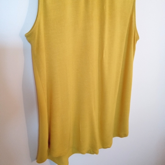 LOFT Sleeveless Blouse with Ruffle Tie Neckline - Picture 7 of 7